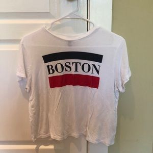 Boston crop top